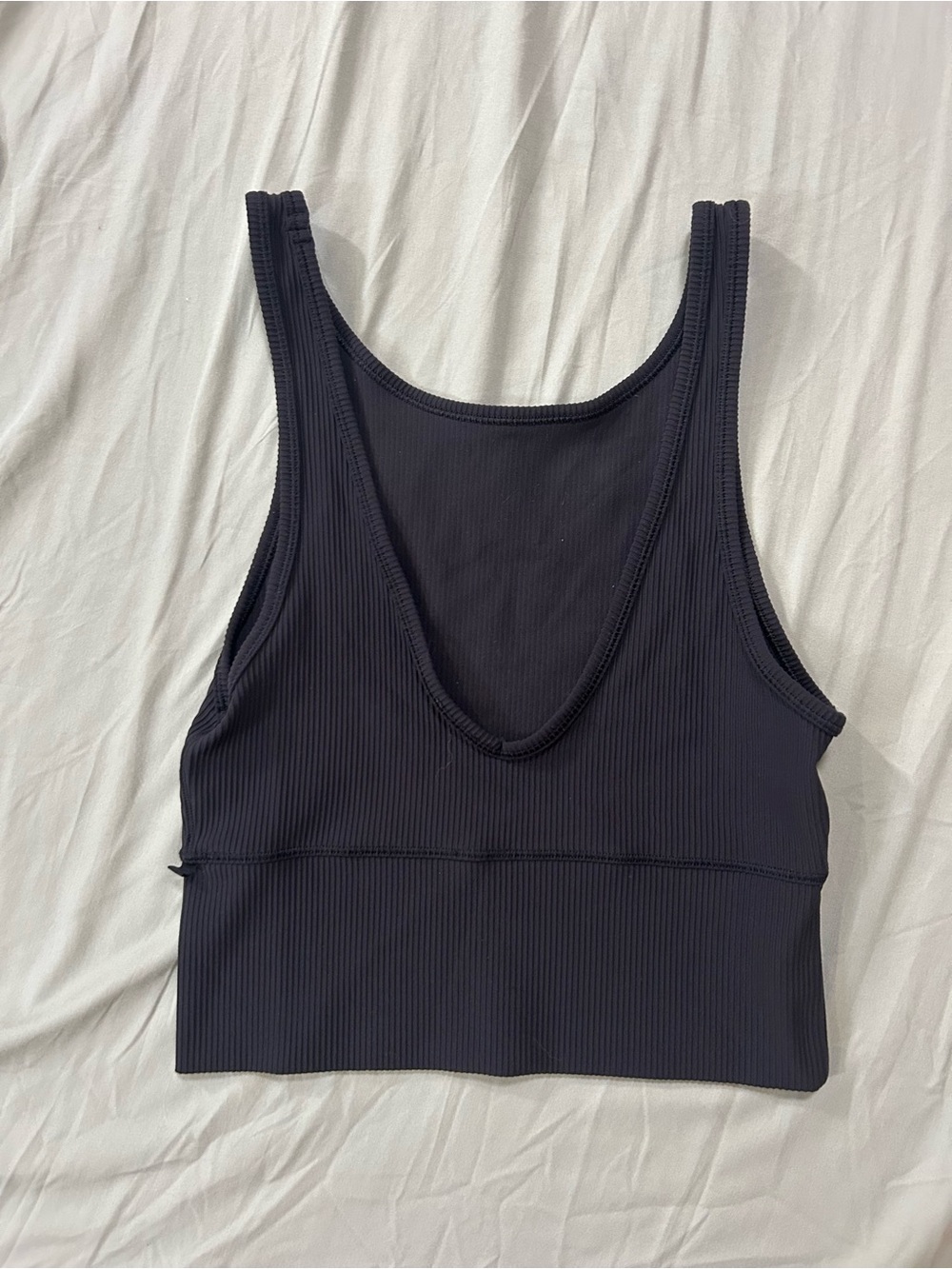 Lululemon “ Power Pivot Tank Ribbed” size 4 - Picture 2 of 4